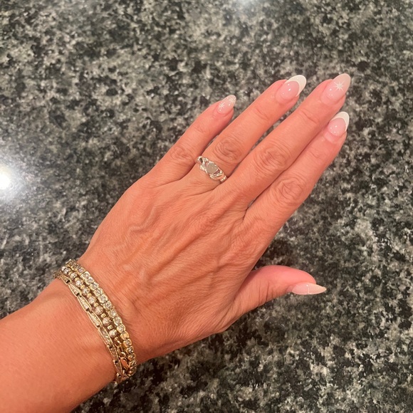 Sterling Silver Fenian Claddagh Ring without Crown - Picture 4 of 15